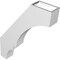 Ekena Millwork 3 1/2-in. W x 18-in. D x 24-in. H Balboa Architectural Grade PVC Knee Brace BRCP035X18X24BOA - alternate 4